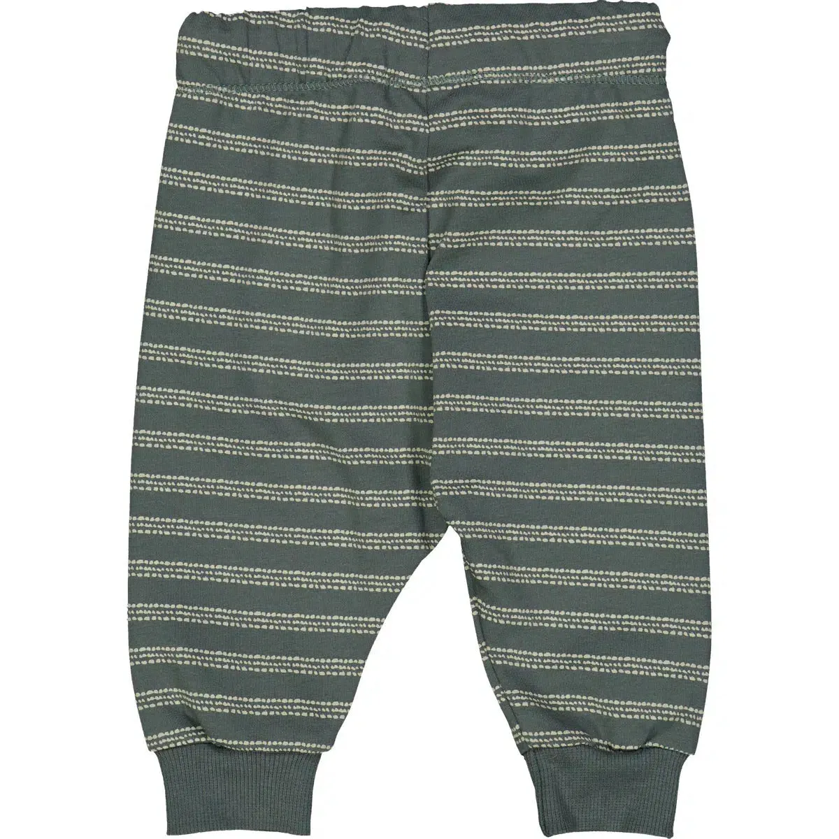 Musli - Organic Cotton Sweatpants - Green Stripe