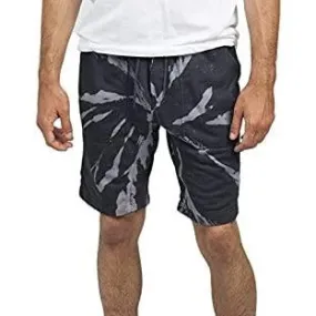 NEFF ACID SWEAT SHORT BLACK/TIE DYE