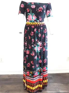 Off Shoulder Romper Maxi