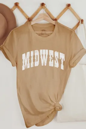 Oversized Vintage Western 'Midwest' Graphic Tee