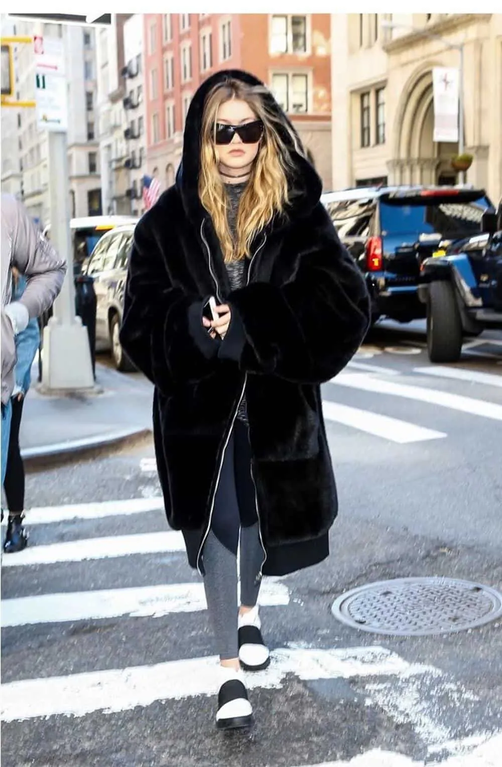 Paula Long Faux Fur Coat