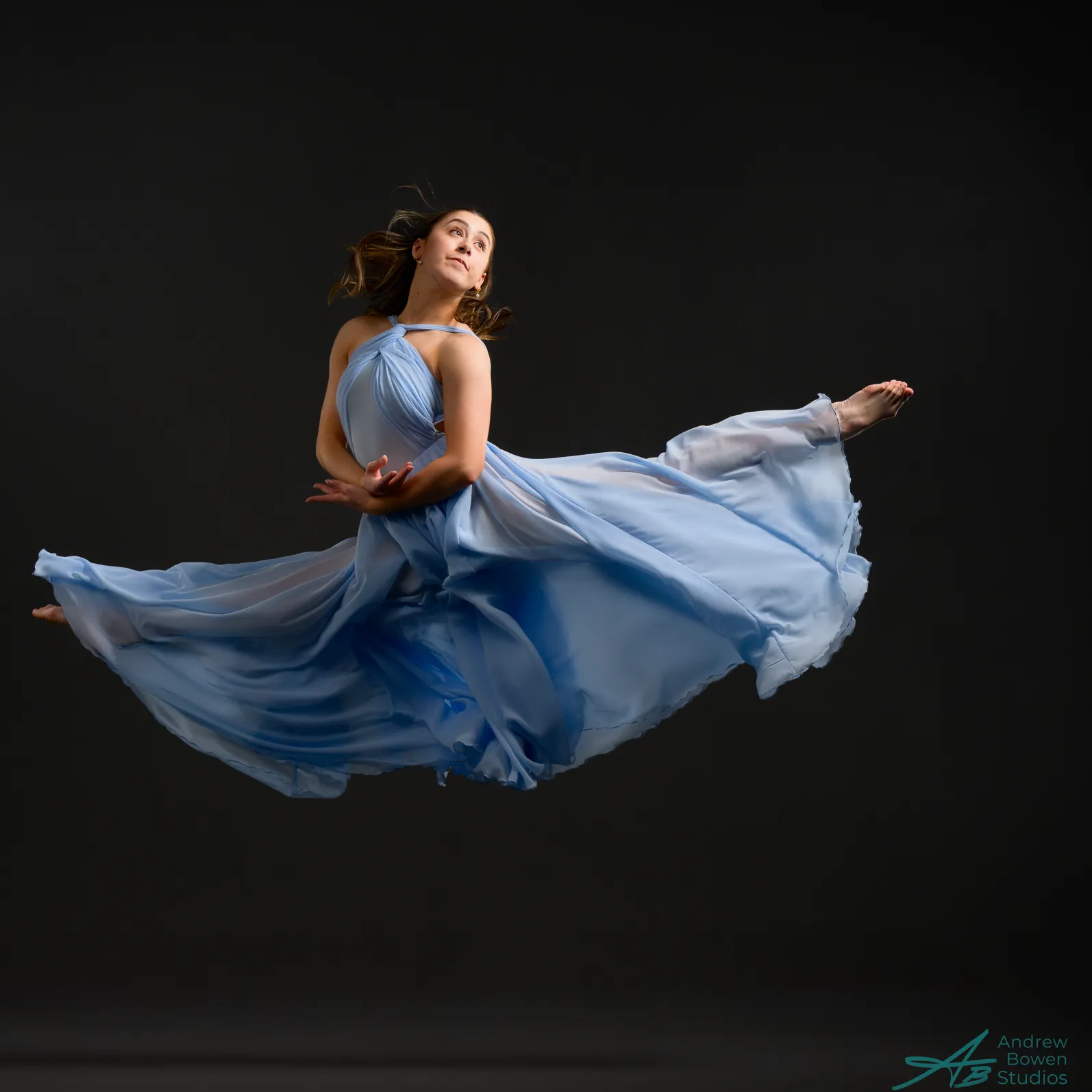 Photoshoot Flying Skirt / Double Circle Skirt / Ballet Pull On Maxi Skirt