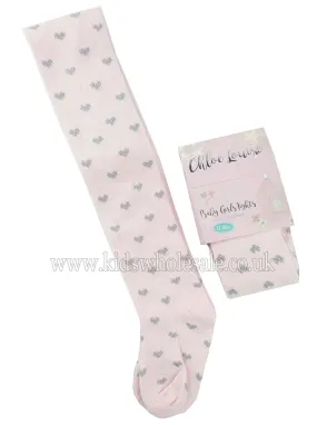 Pink Baby Girl Tights (K12116)