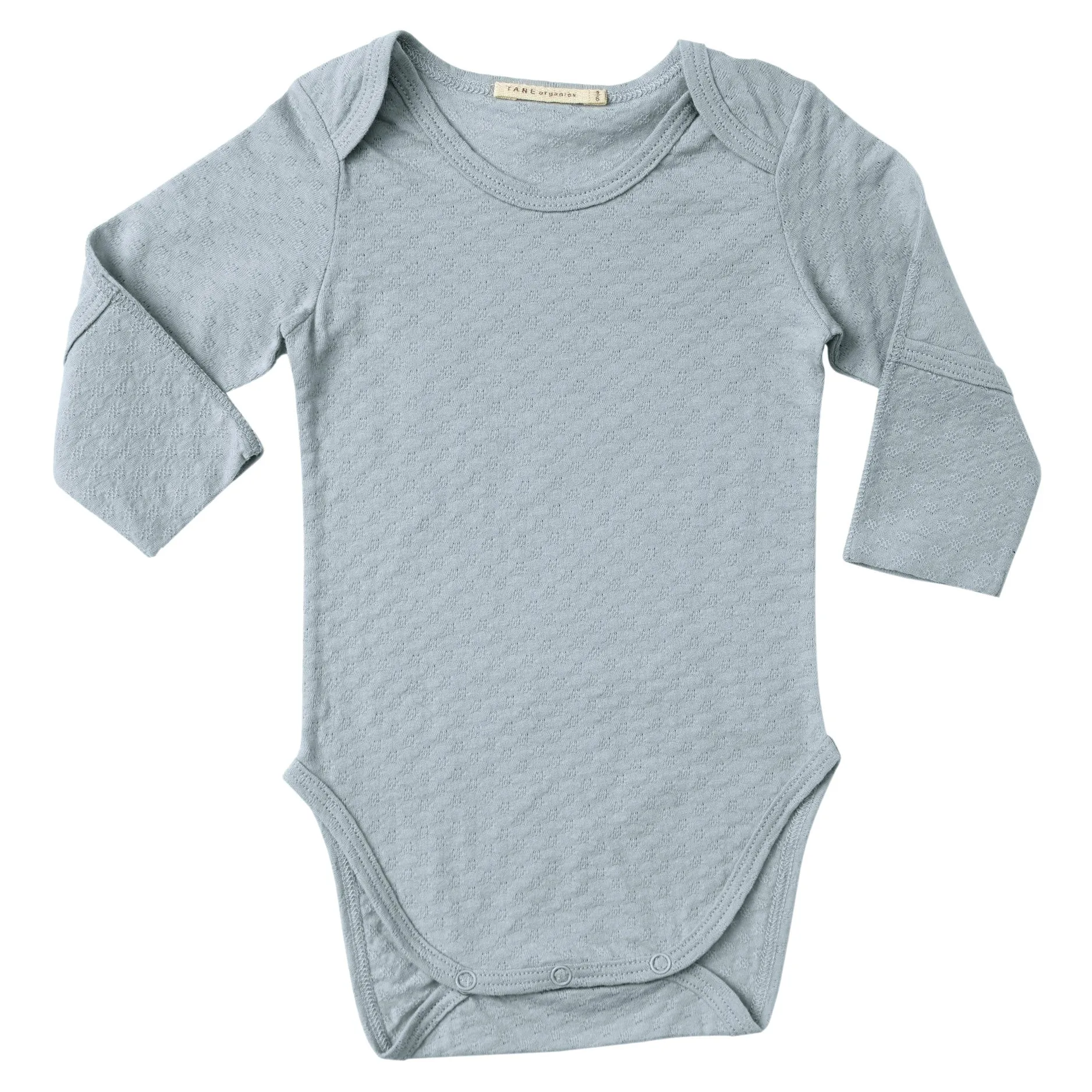 Pointelle Onesie with Handcover