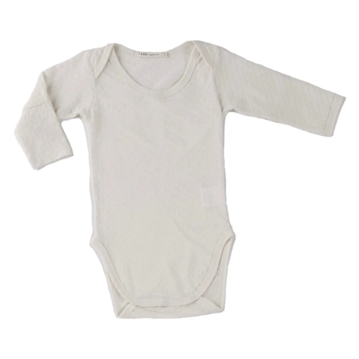 Pointelle Onesie with Handcover
