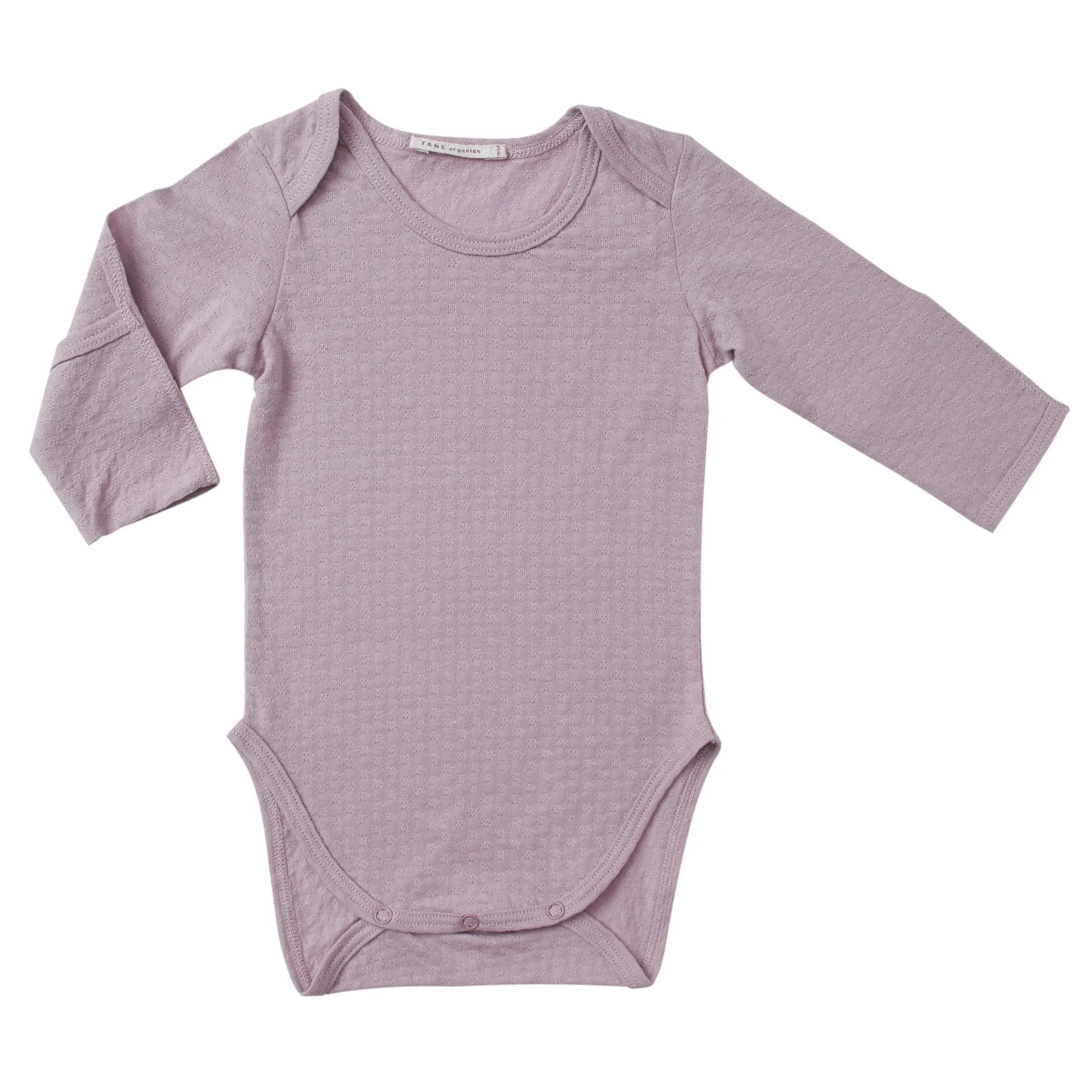 Pointelle Onesie with Handcover