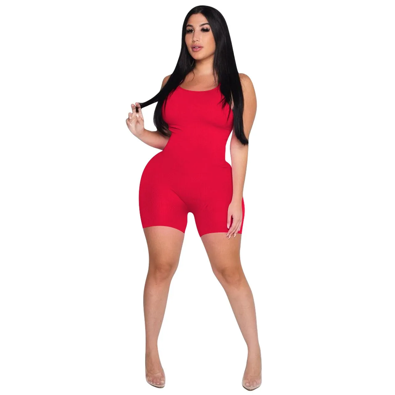 Rib Knit Romper