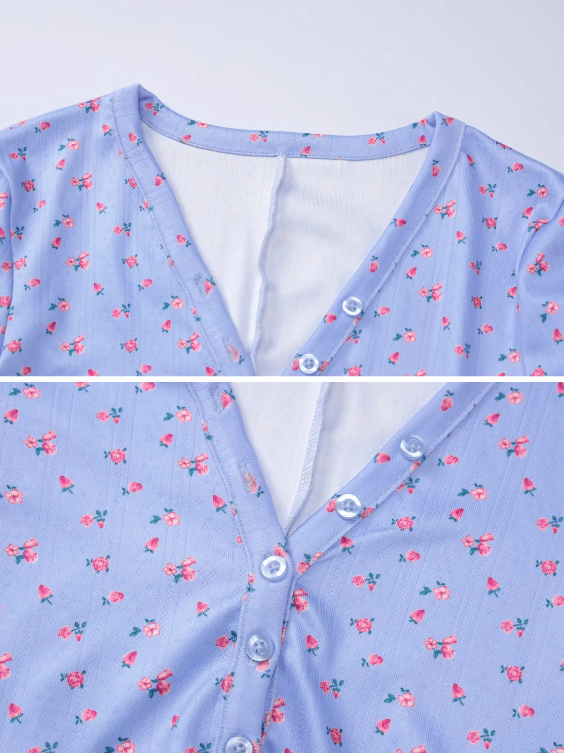 Sadee Long Sleeve Floral Romper