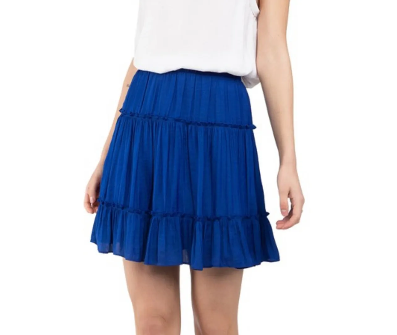 SATIN SKIRT