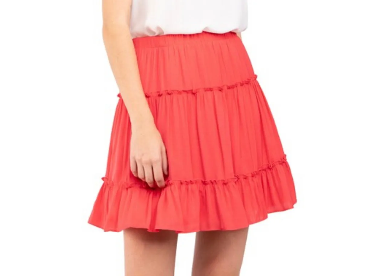 SATIN SKIRT