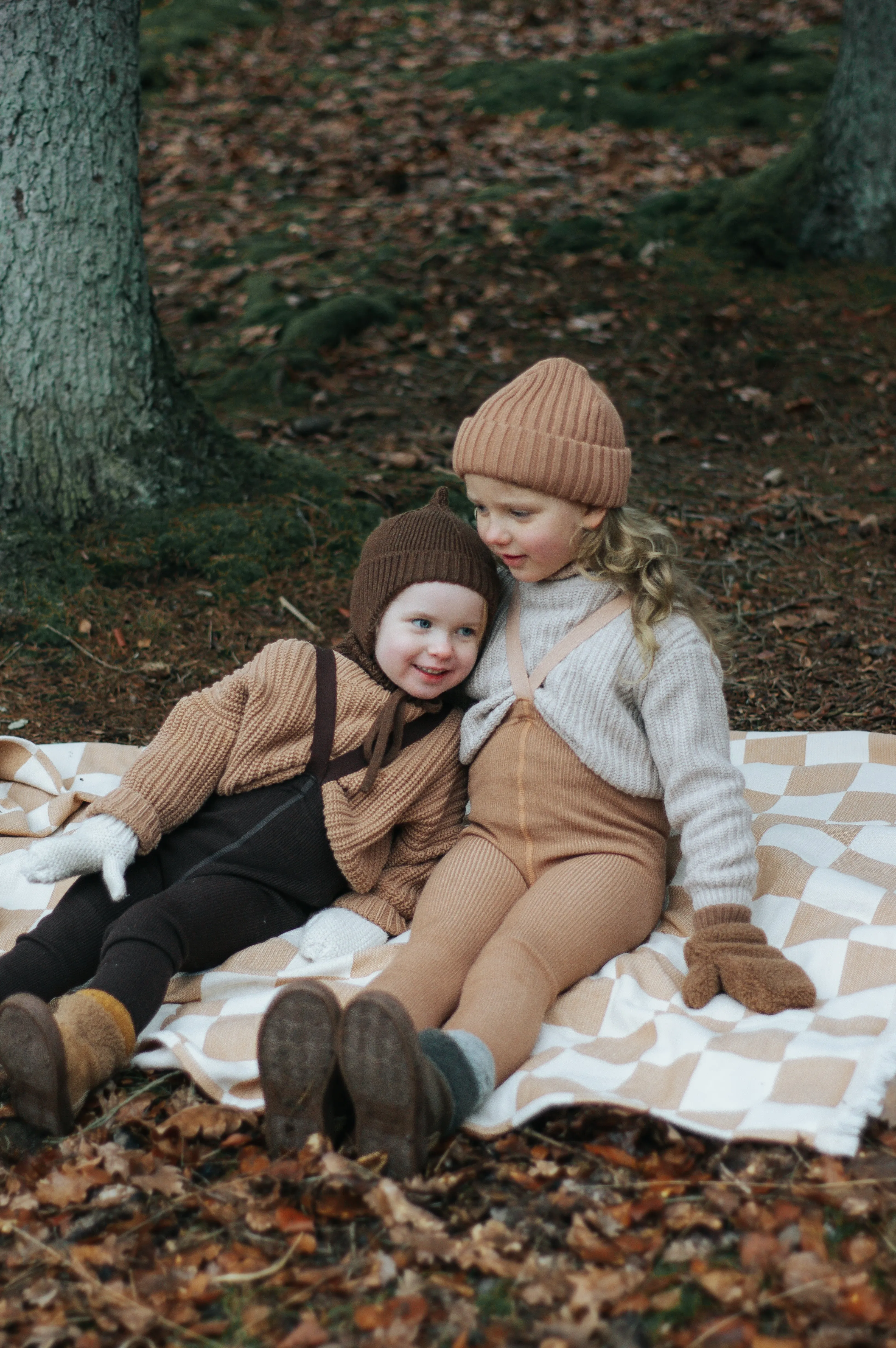 Silly Silas Wooly Footless Wool Tights, Espresso Brown