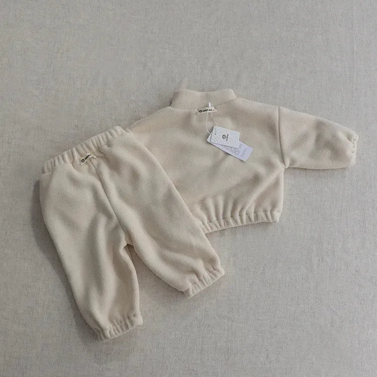 Soft Pullover and Sweatpants Set