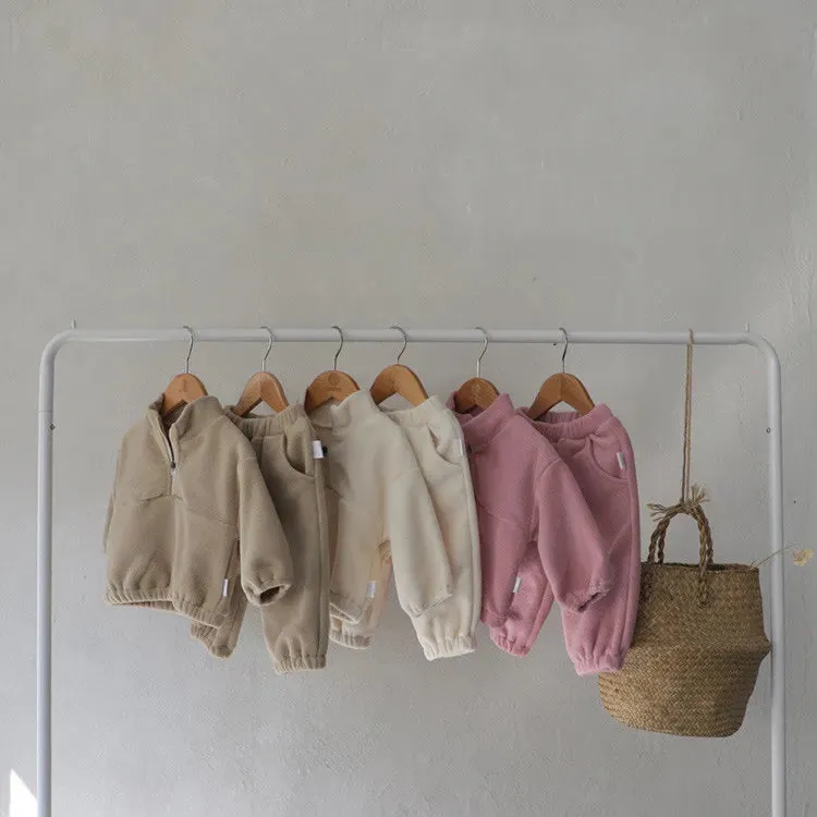 Soft Pullover and Sweatpants Set