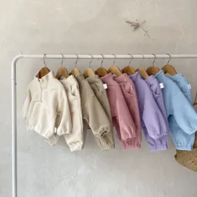 Soft Pullover and Sweatpants Set