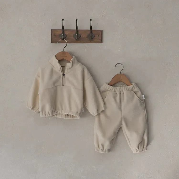Soft Pullover and Sweatpants Set