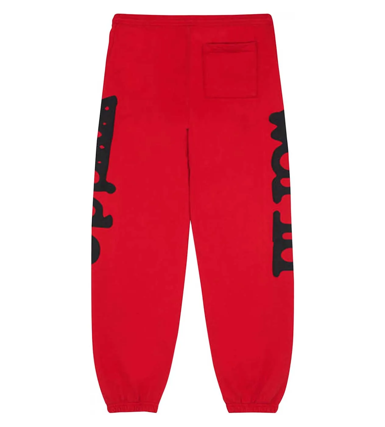 Sp5der Beluga Red Sweatpants