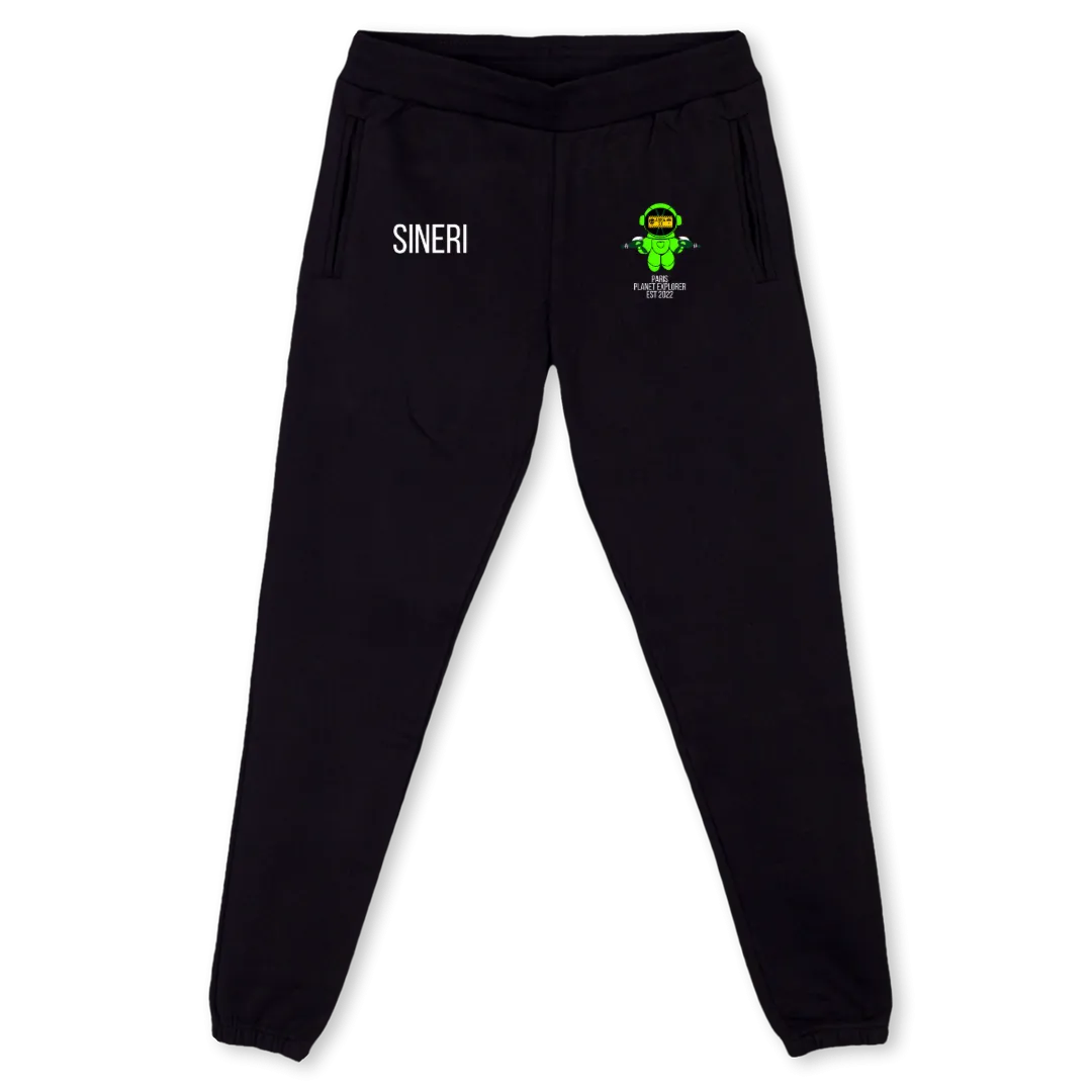 SPICAE Black Sweatpants.