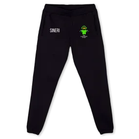 SPICAE Black Sweatpants.