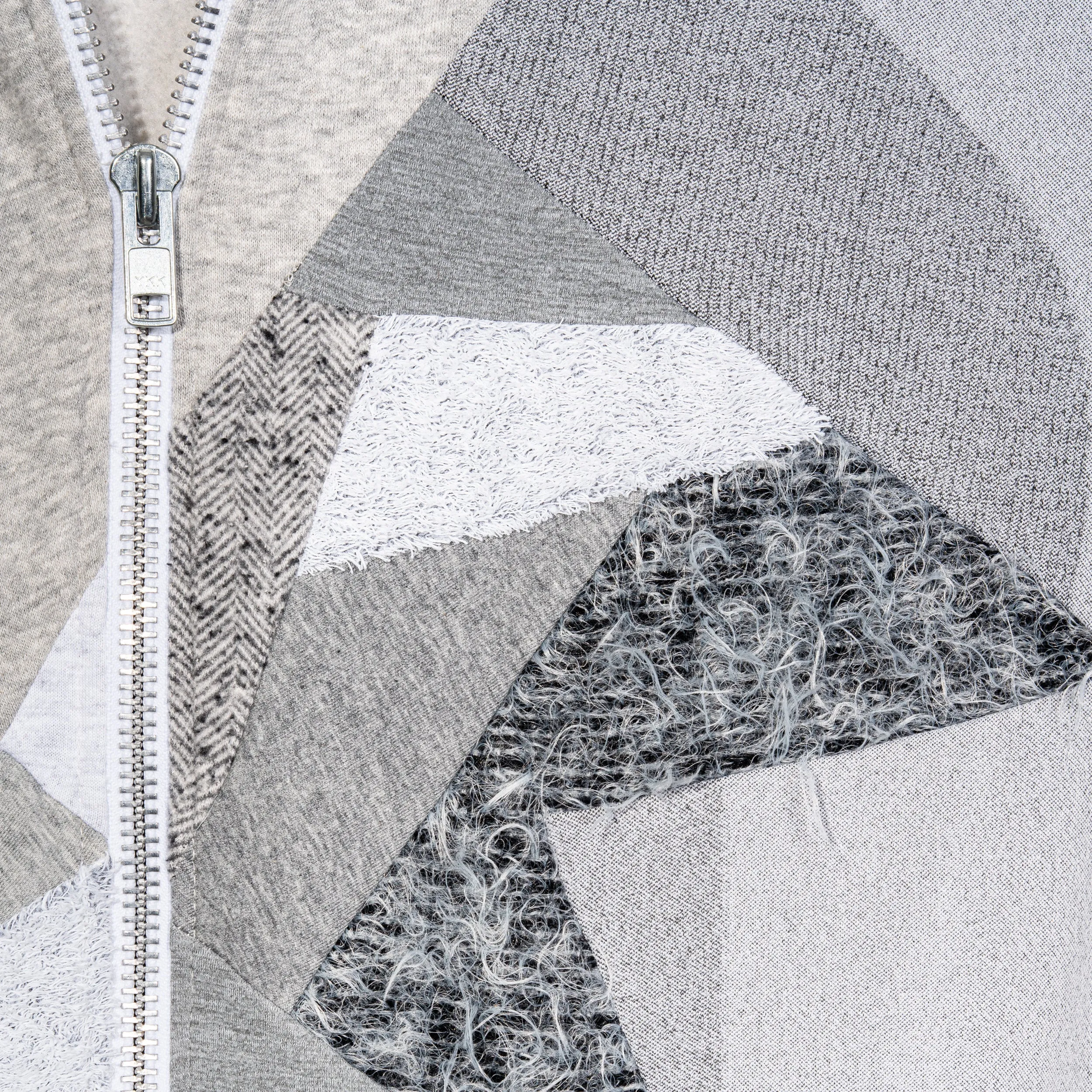 the gray sweatsuit