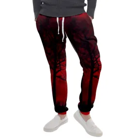 Tree Red & Black Men's Jogger Sweatpants