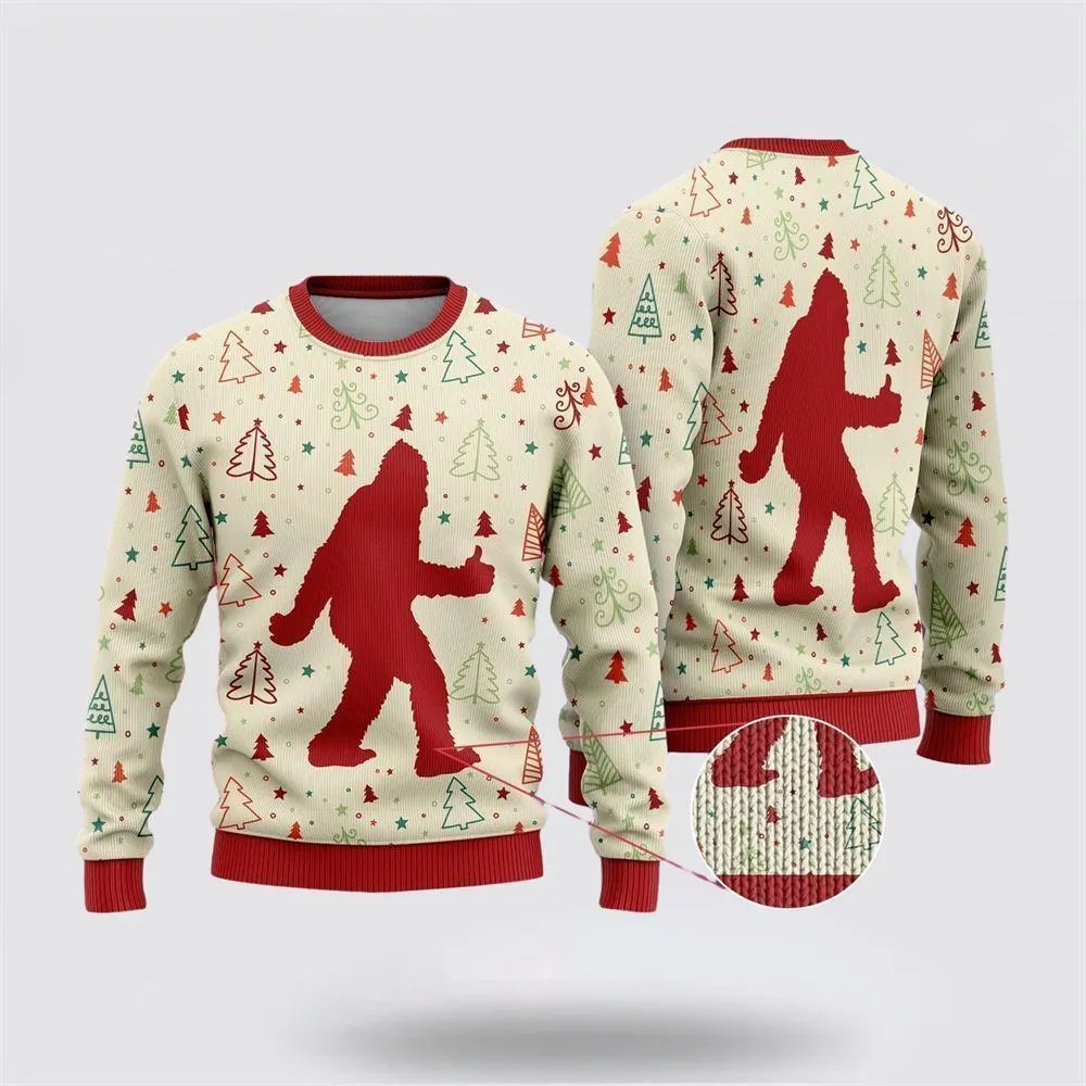 Ugly Christmas Sweater JulesRoche All-Over Print Warm Trendy