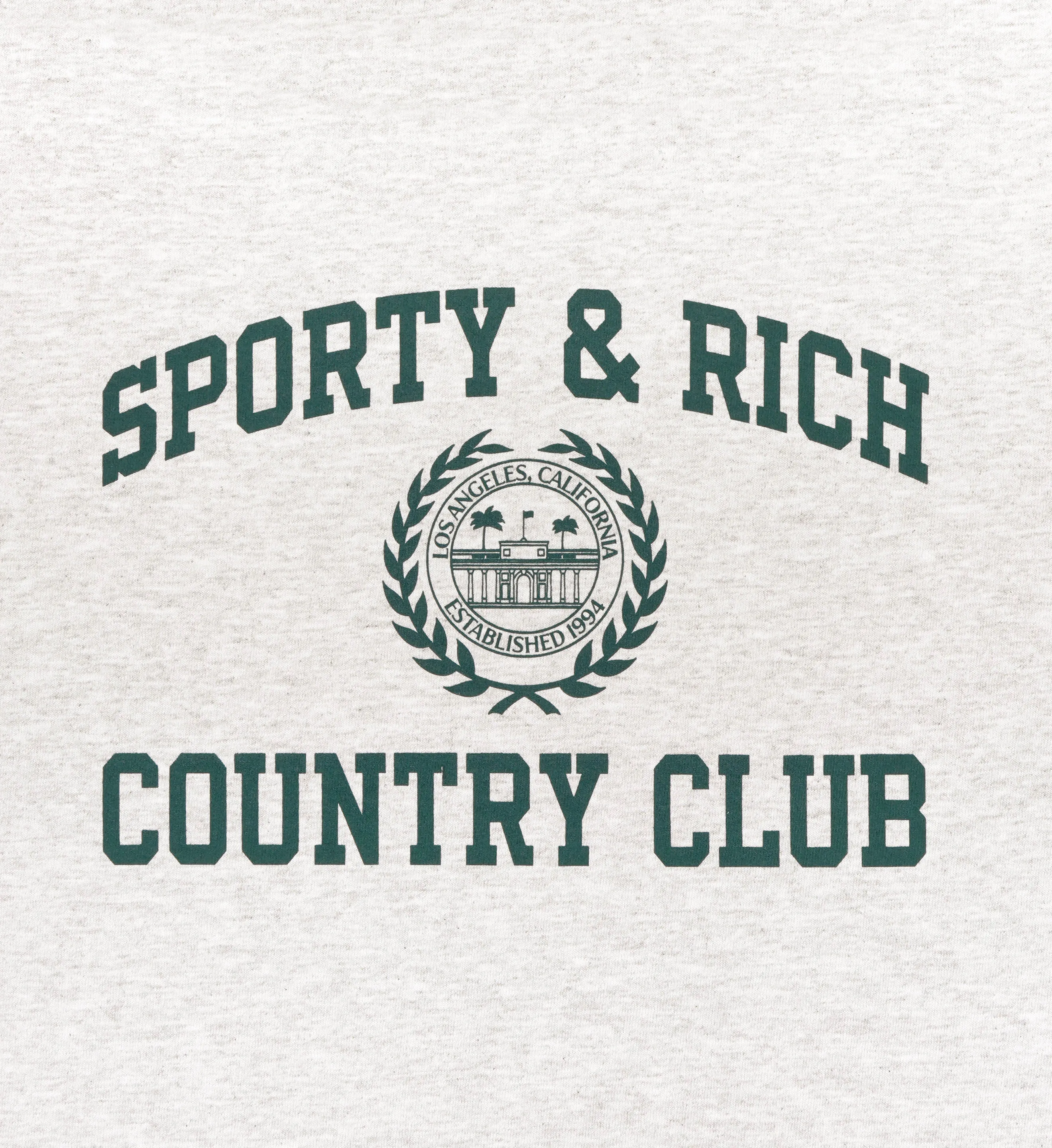 Varsity Crest Sweatpant - Heather Gray/Forest