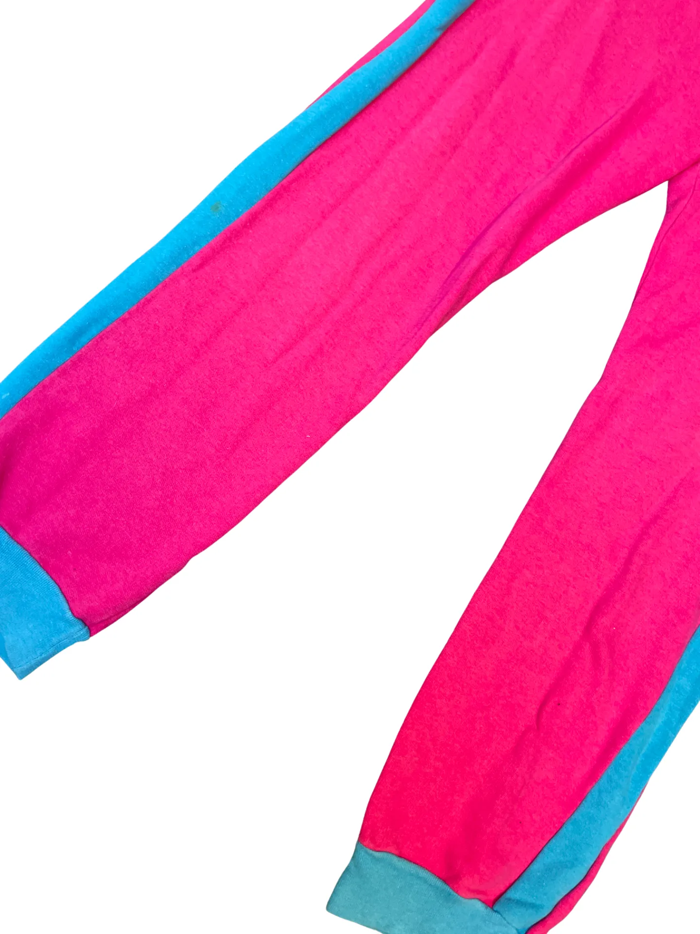 Vintage puma drawstring pink sweatpant with blue stripe