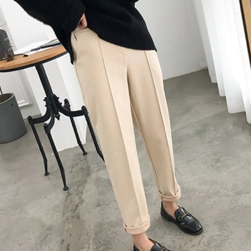 Women Work Suit Loose Pant