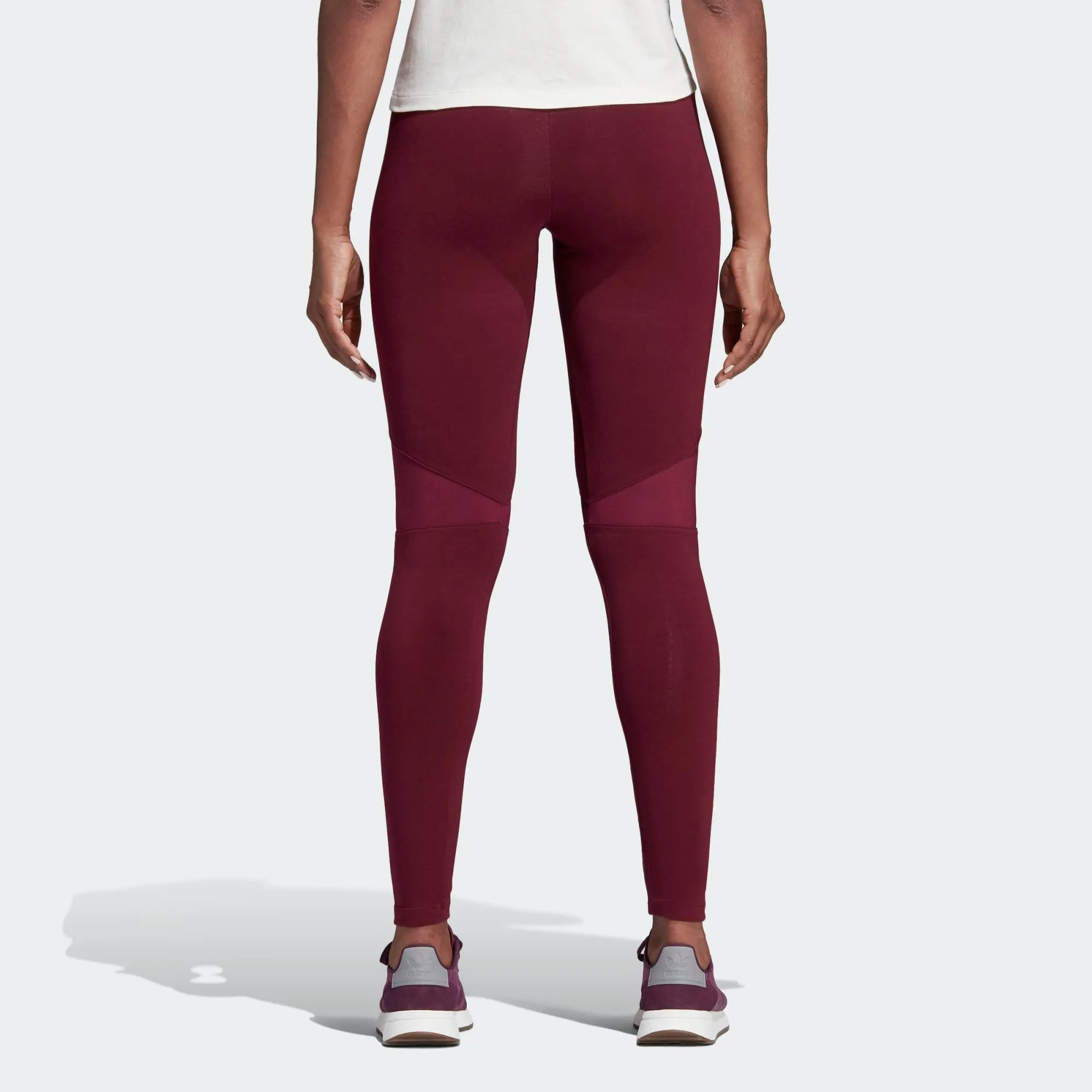 Womens Adidas Clrdo Tights Leggings In Maroon