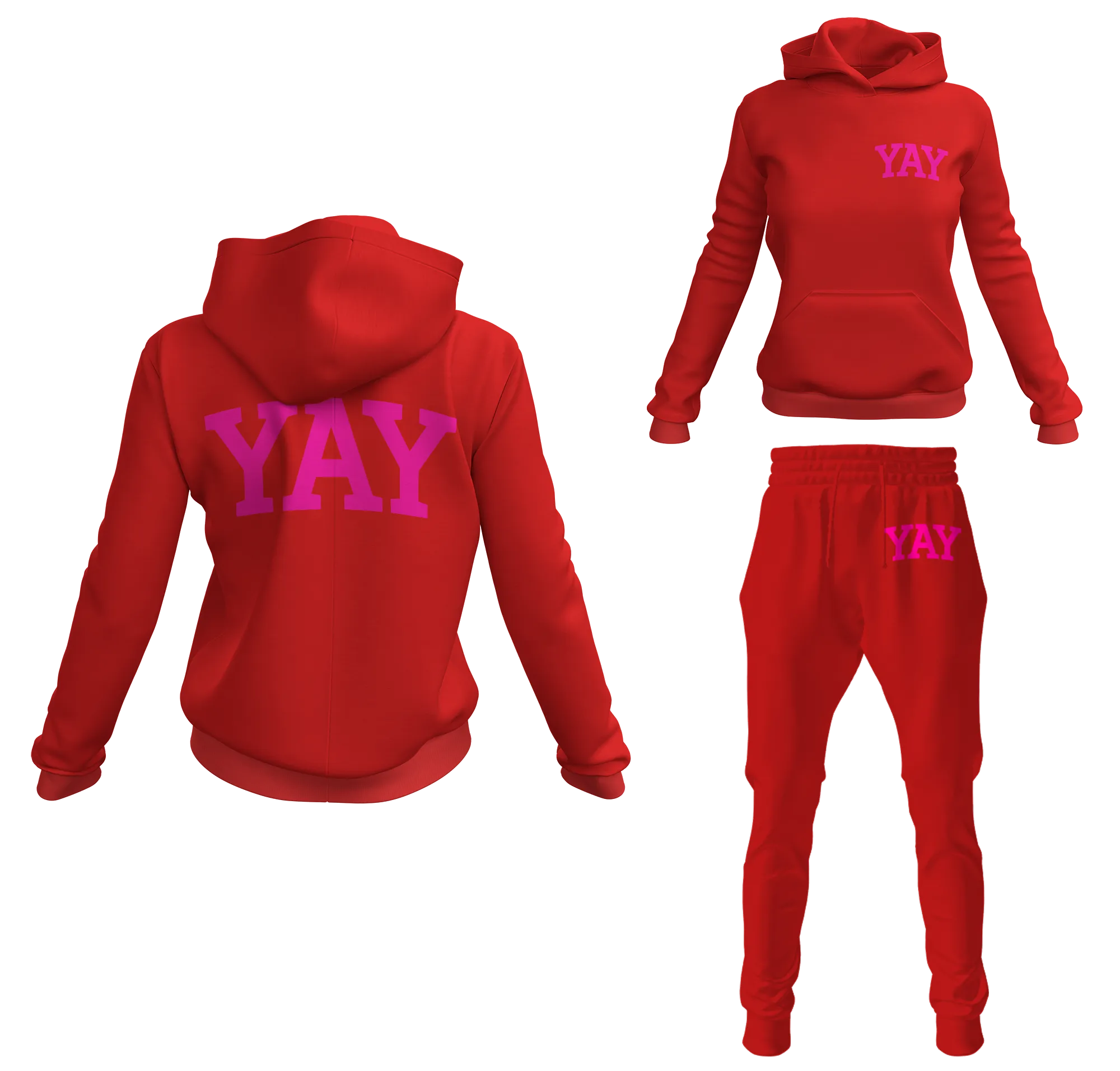 Women's Block Yay Pullover Sweatsuits