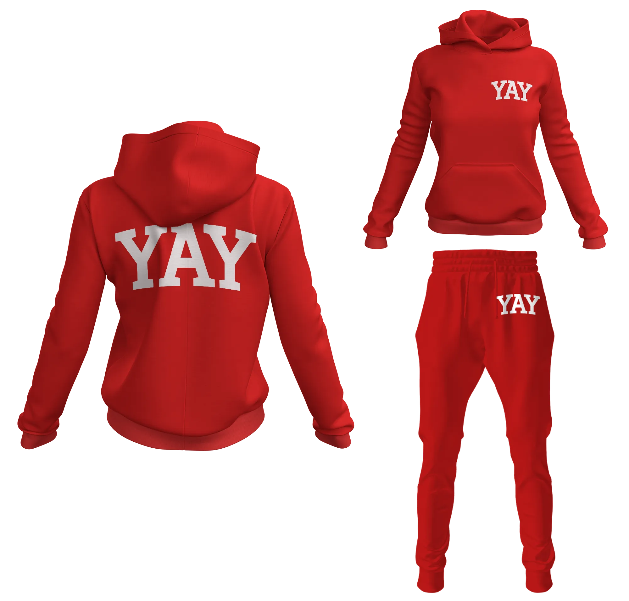Women's Block Yay Pullover Sweatsuits