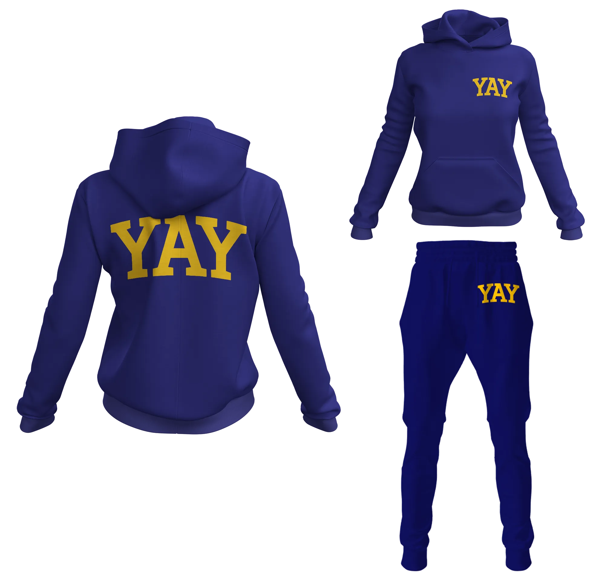 Women's Block Yay Pullover Sweatsuits