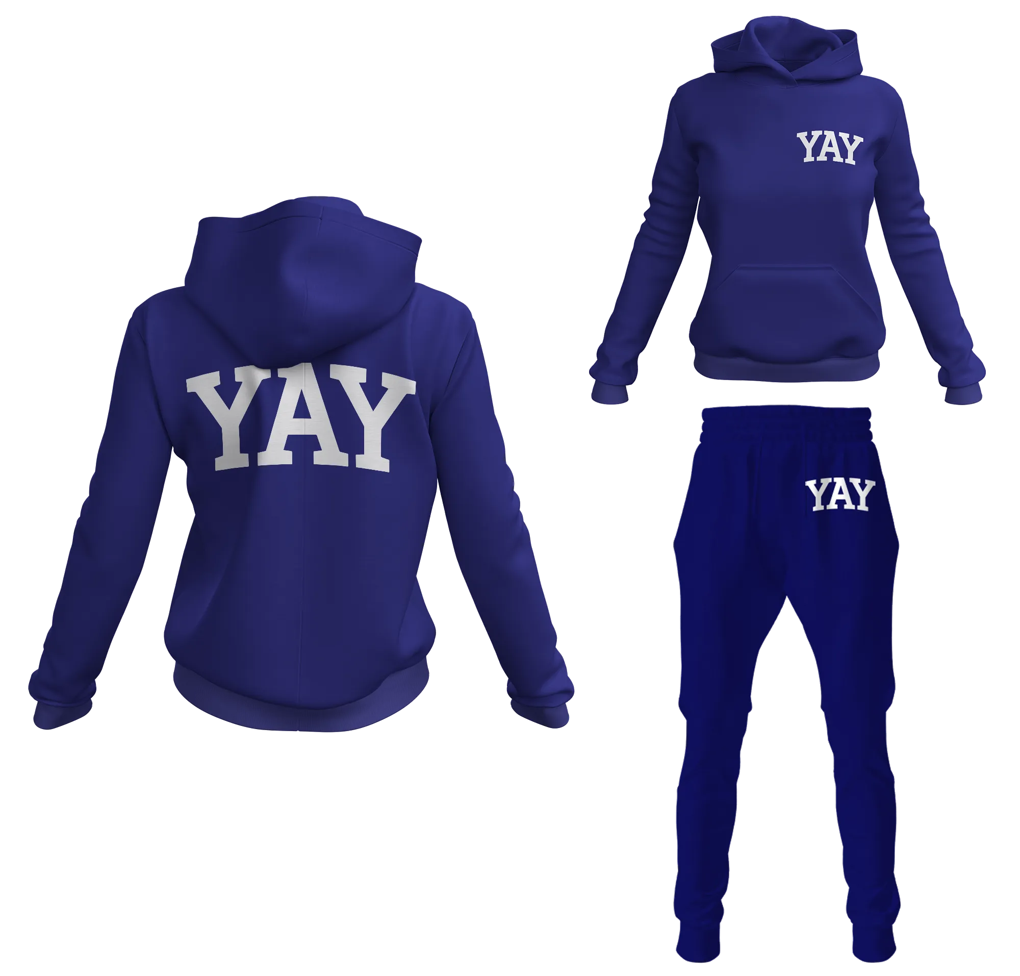 Women's Block Yay Pullover Sweatsuits