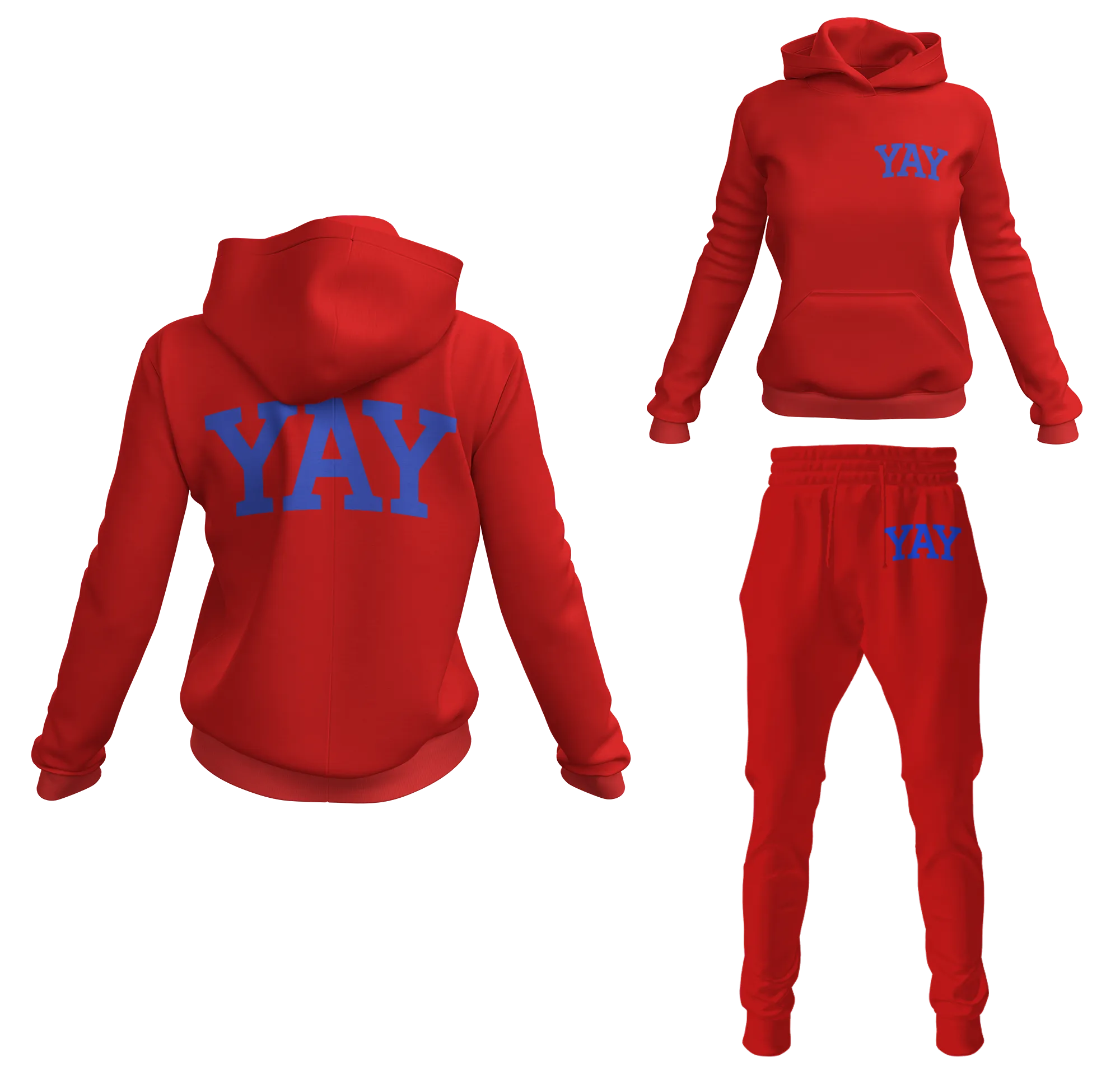 Women's Block Yay Pullover Sweatsuits