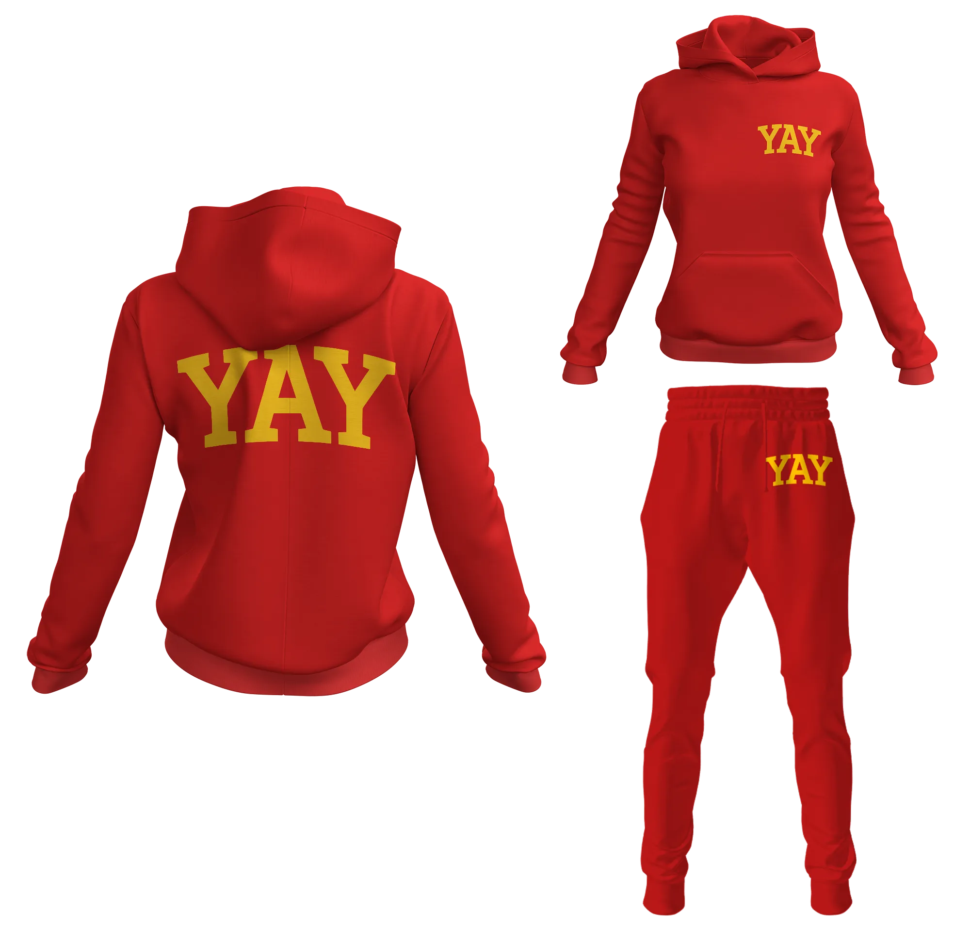 Women's Block Yay Pullover Sweatsuits