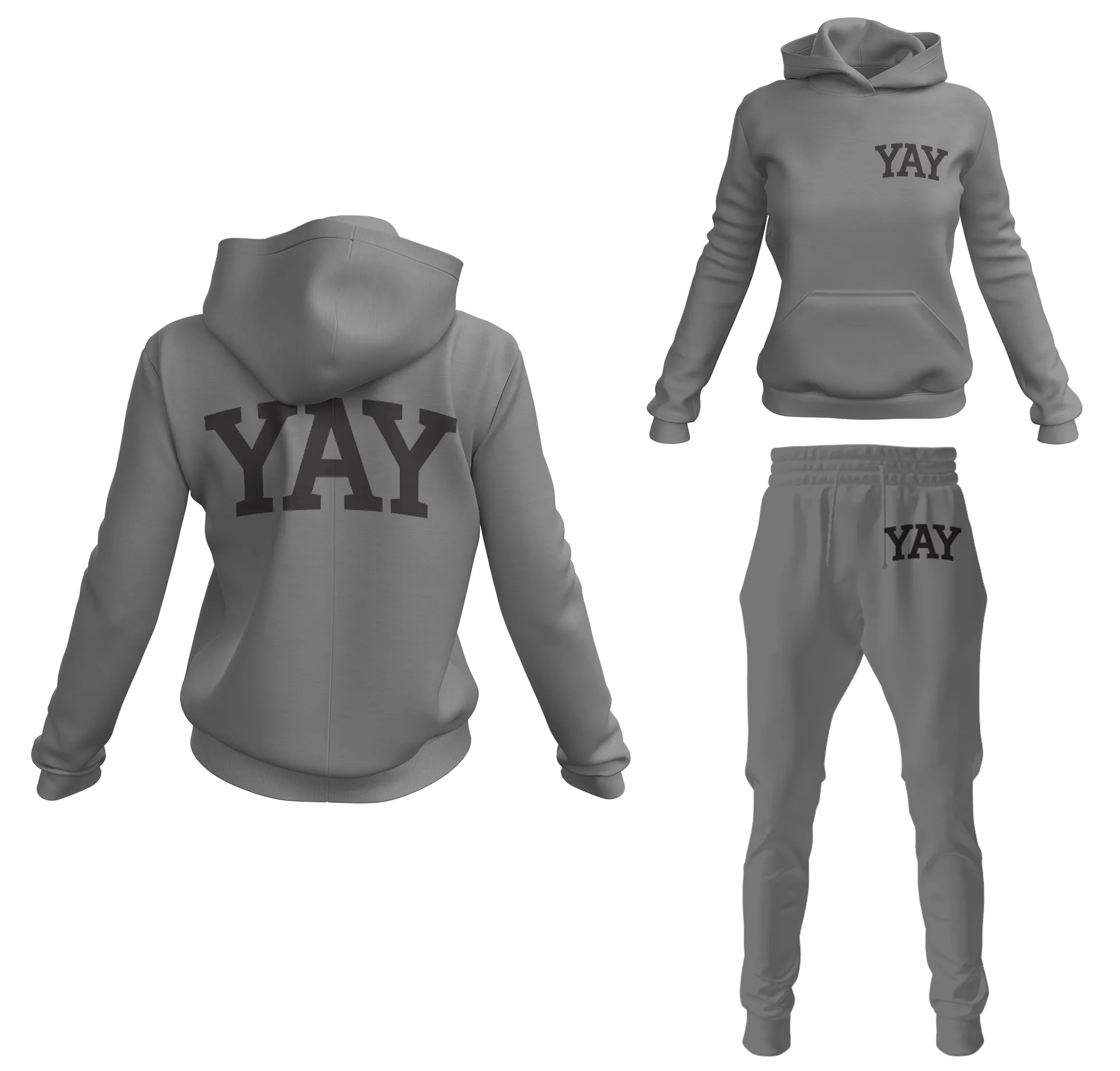 Women's Block Yay Pullover Sweatsuits