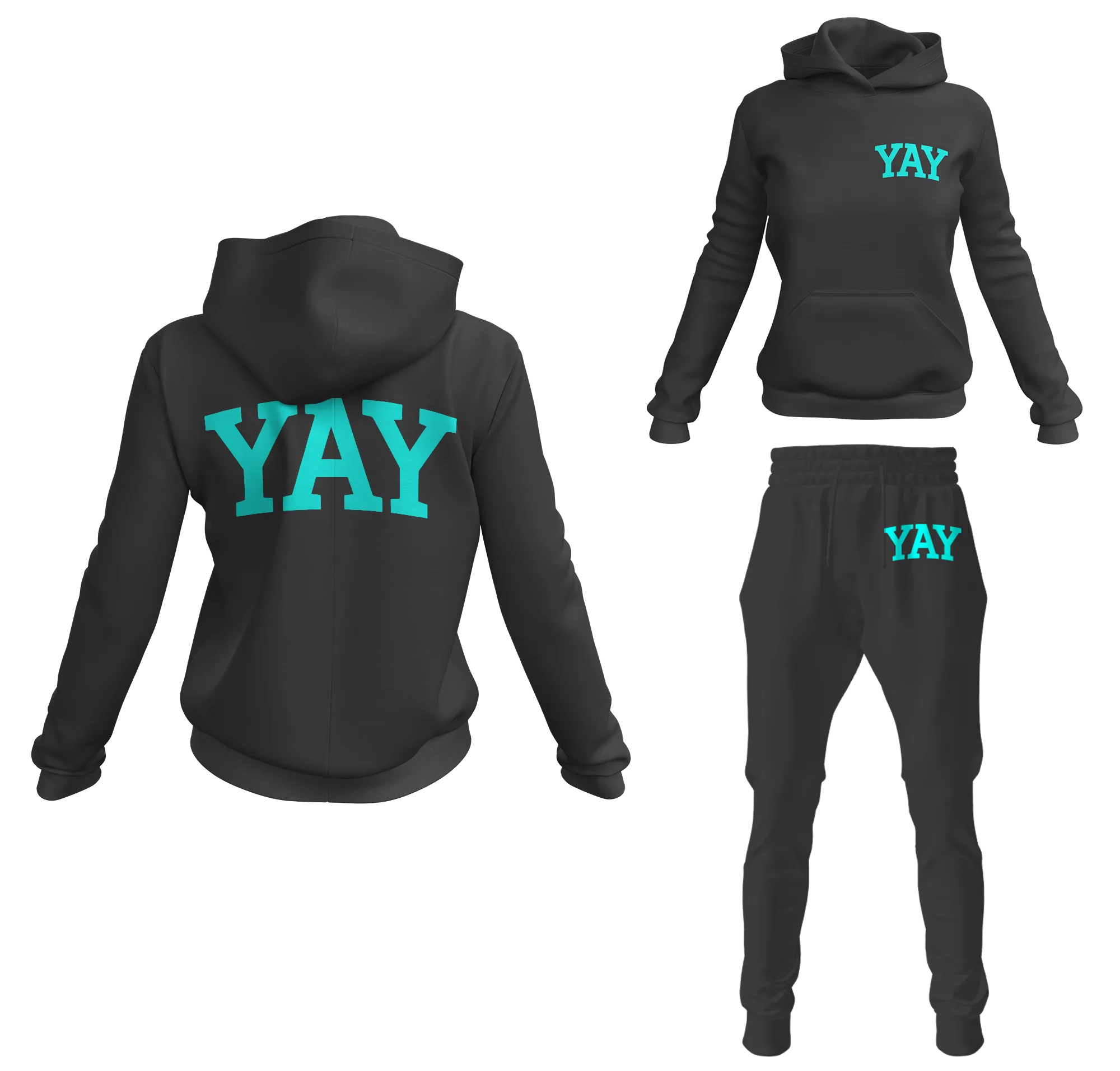 Women's Block Yay Pullover Sweatsuits