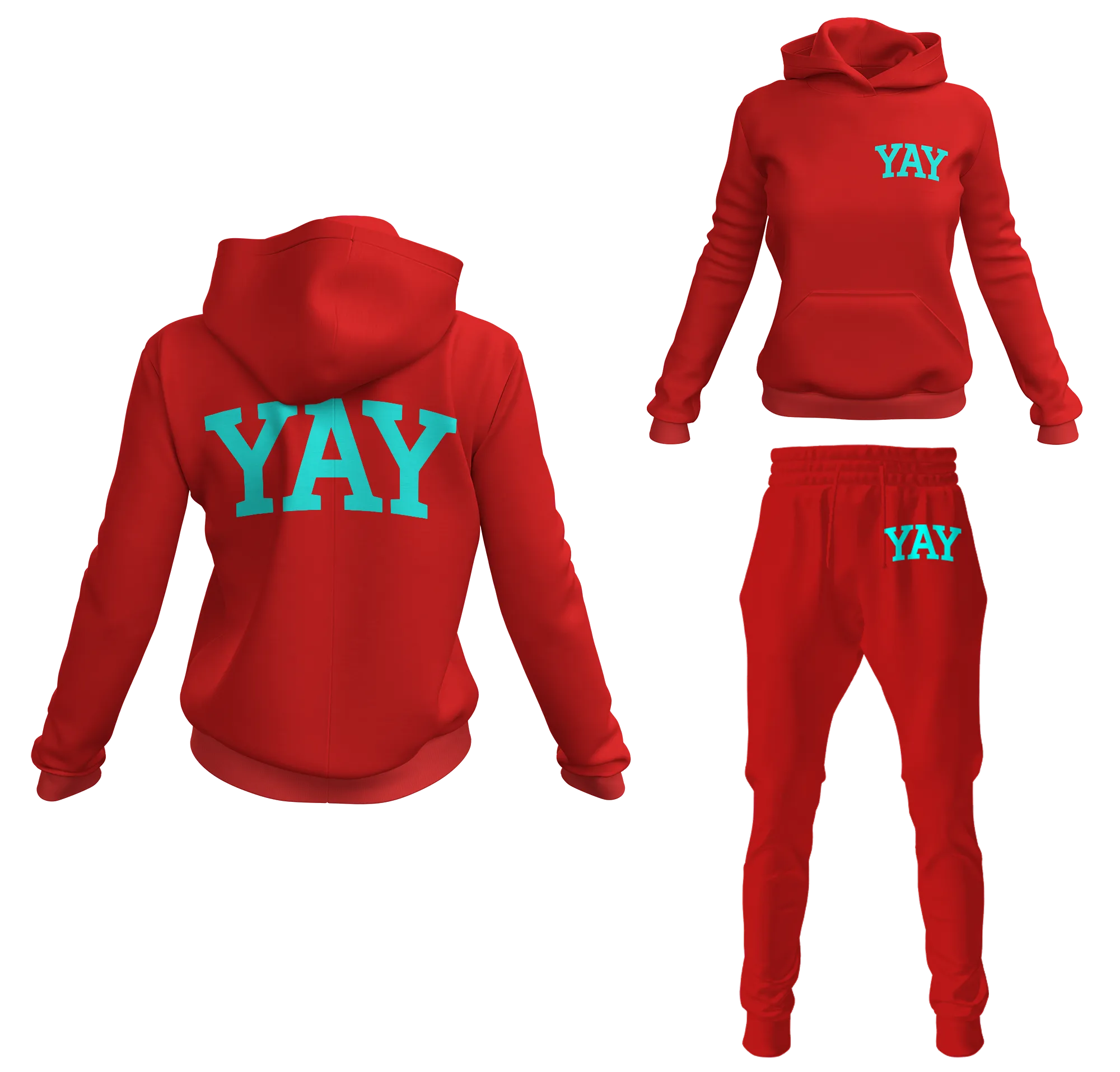 Women's Block Yay Pullover Sweatsuits