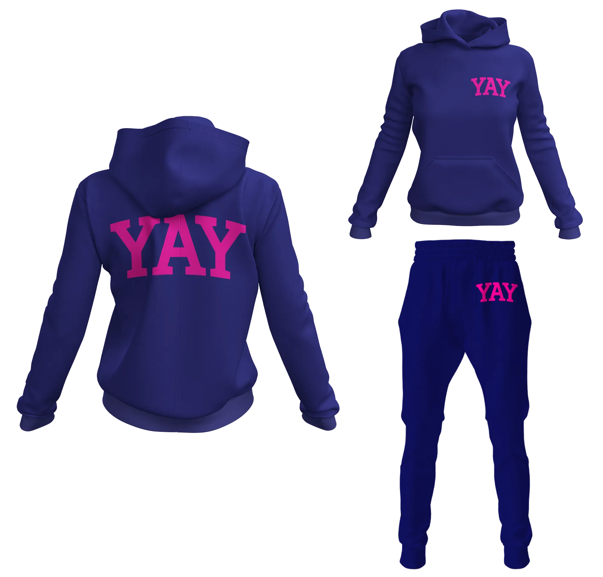 Women's Block Yay Pullover Sweatsuits