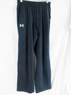 Womens UNDER ARMOUR Sweatpants Athletic Workout Yoga Pants NAVY BLUE M