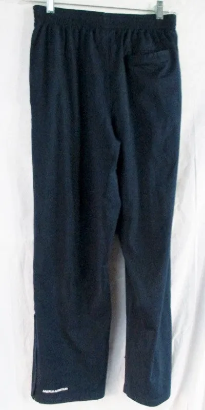 Womens UNDER ARMOUR Sweatpants Athletic Workout Yoga Pants NAVY BLUE M