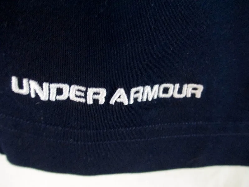 Womens UNDER ARMOUR Sweatpants Athletic Workout Yoga Pants NAVY BLUE M