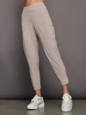 Wrap Jogger in Melt - Oatmeal Heather